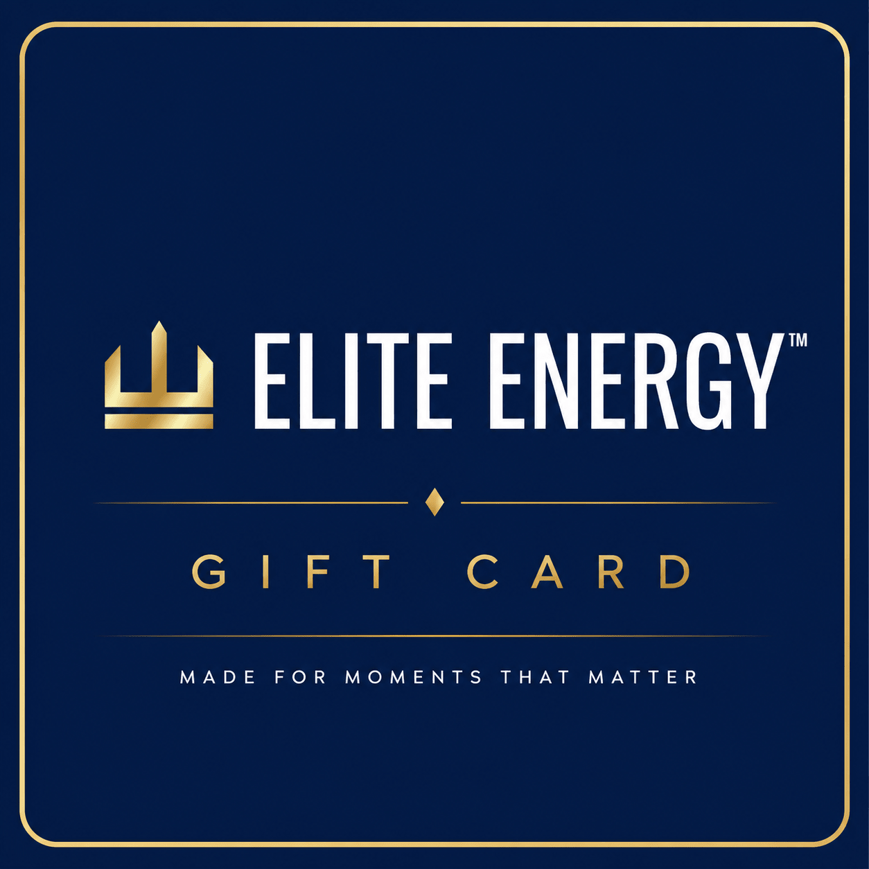 ELITE Gift Card - ELITE Energy